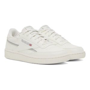REEBOK CLASSICS
Off-White & Gray Club C 85 Sneakers